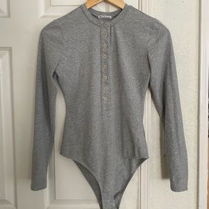 Reformation Nisa Knit Body Suit Small